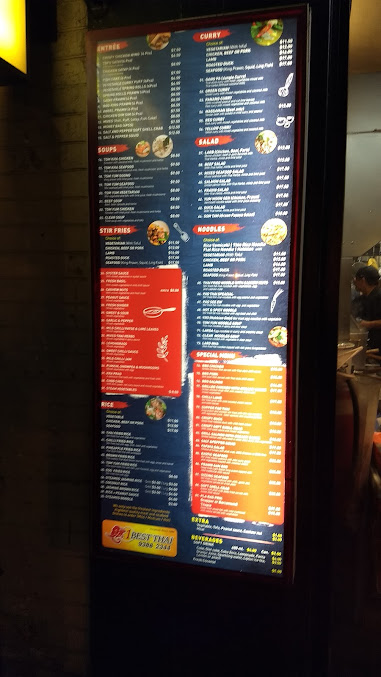 Menu 1 Best Thai - 7