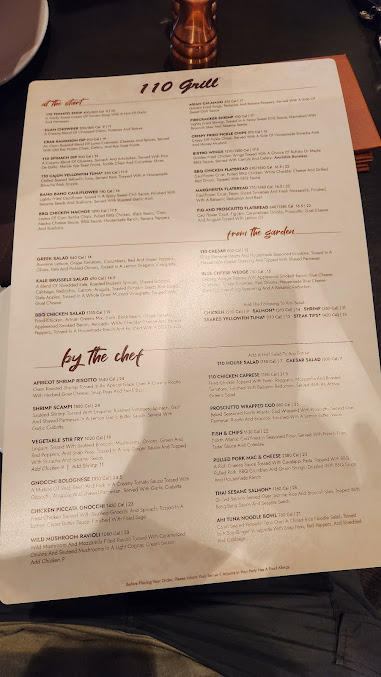 Menu 110 Grill Concord - 0