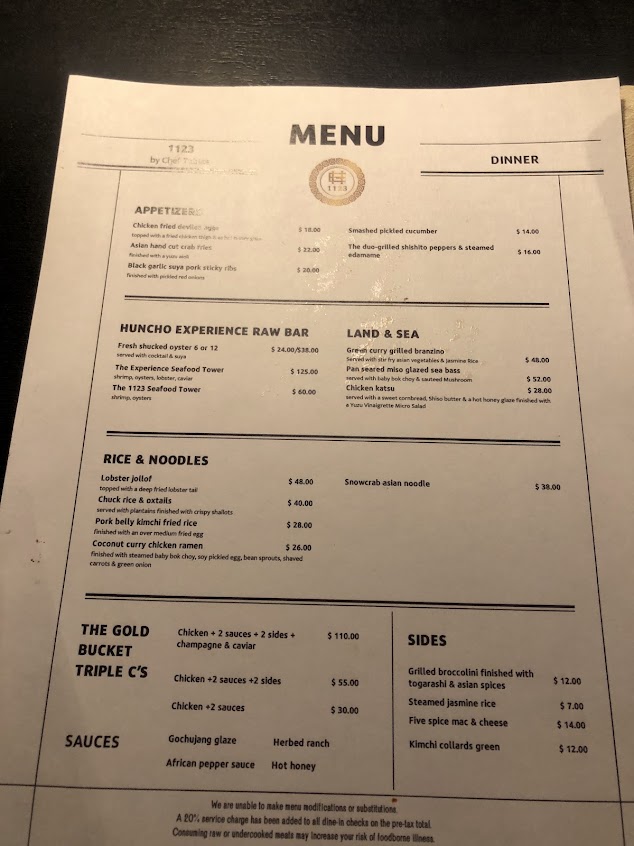 Menu 1123 By Chef Tobias - 7