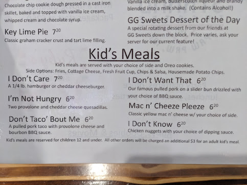 Menu 120 Taphouse Bistro - 3