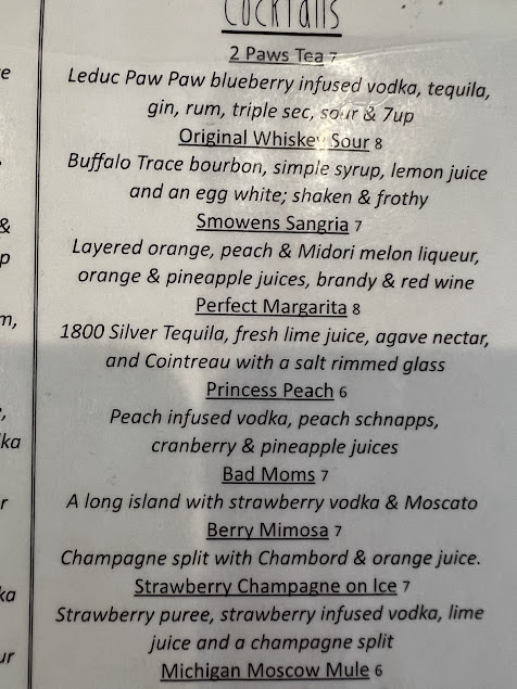 Menu 120 Taphouse Bistro - 9