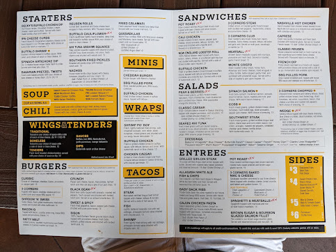 Menu 3 Corners Grill Tap - 3