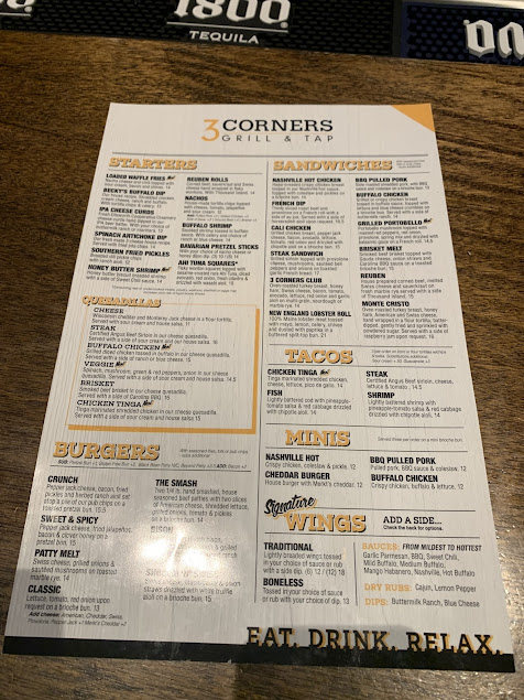 Menu 3 Corners Grill Tap - 4