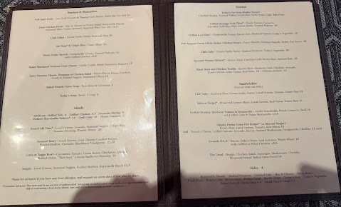 Menu 300 East - 0