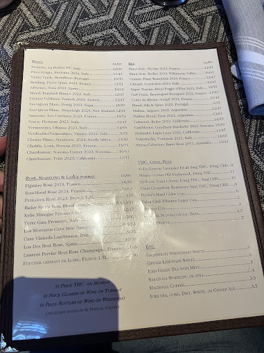 Menu 300 East - 2