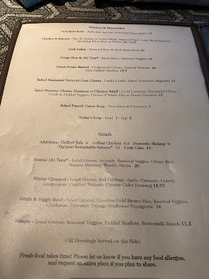 Menu 300 East - 4
