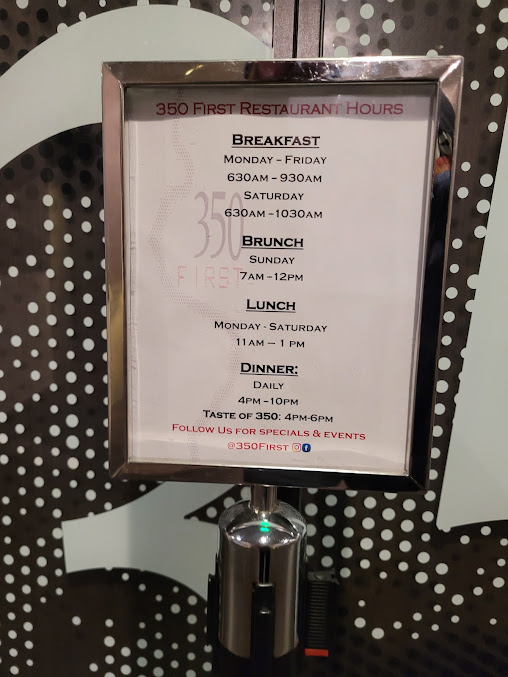 Menu 350 First - 5