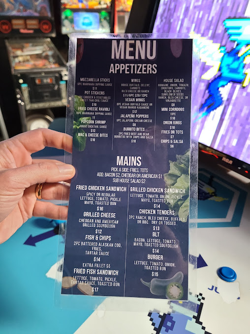 Menu 4Bs Tavern - 1