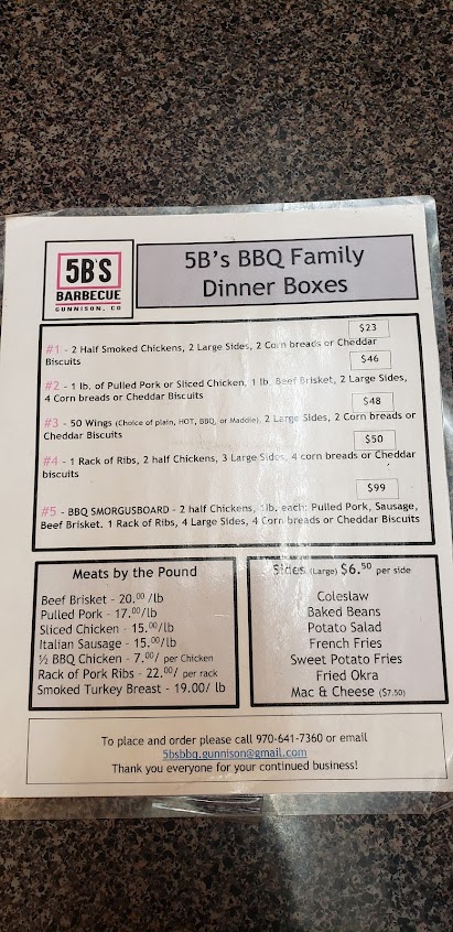 Menu 5 Bs Bbq - 3