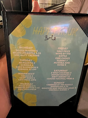 Menu 5 West Pub - 8