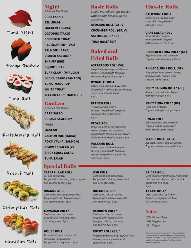 Menu 503 Sushi Bar - 0