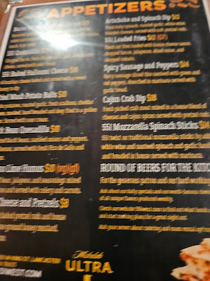Menu 551 West - 8