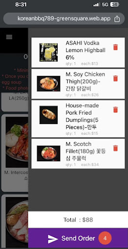 Menu 789 Korean Bbq Restaurant Green Square - 0