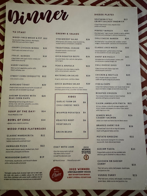 Menu 7Th Carson - 1