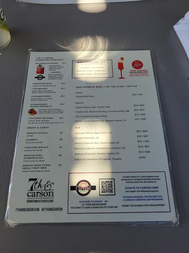 Menu 7Th Carson - 8