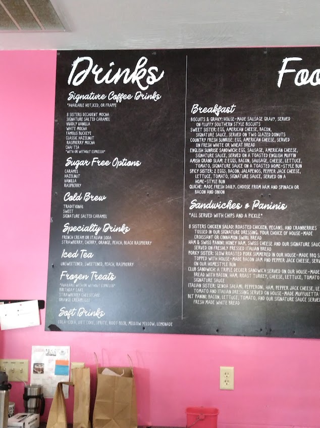 Menu 8 Sisters Bakery Cafe - 9