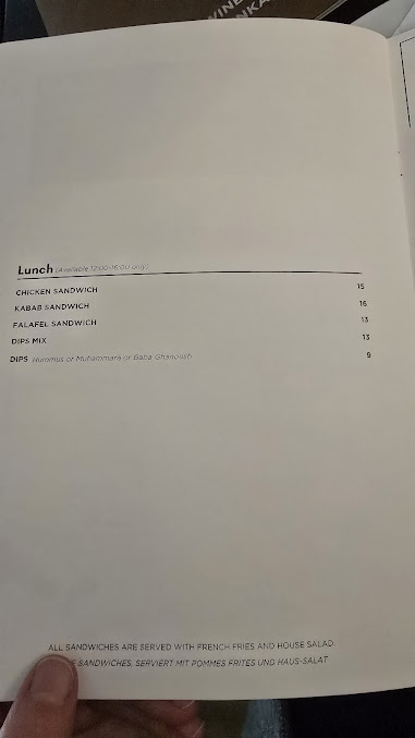 Menu 963 - 1