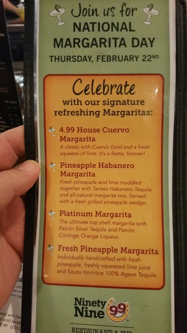 Menu 99 Restaurantss - 3