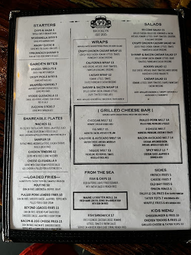 Menu 99Rogers - 5