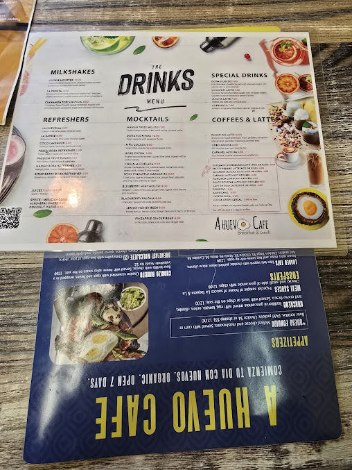Menu A Huevo Cafe - 8