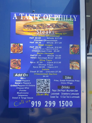 Menu A Taste Of Philly 4 U - 2