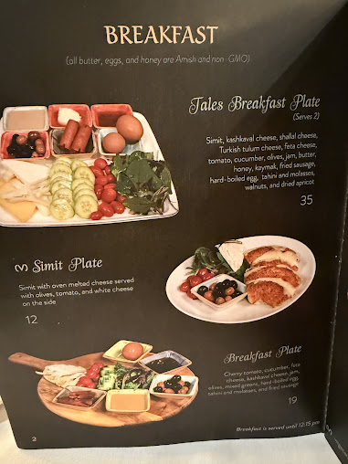 Menu A Thousand Tales Restaurant Bakery Cafe - 3