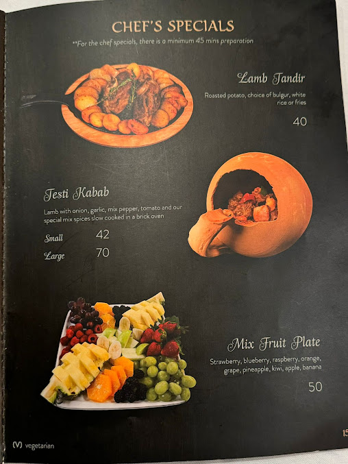 Menu A Thousand Tales Restaurant Bakery Cafe - 4