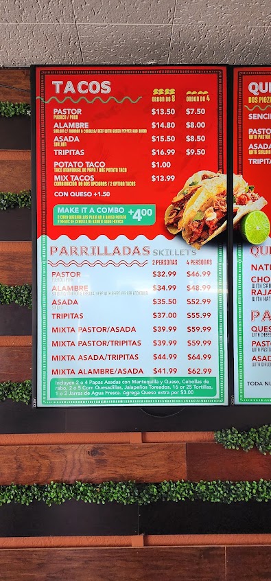Menu Aaajiji Tacos And Beer - 0