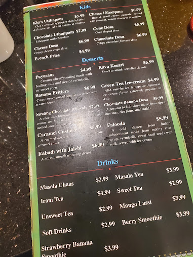 Menu Aarus Multicuisine Restaurant - 4