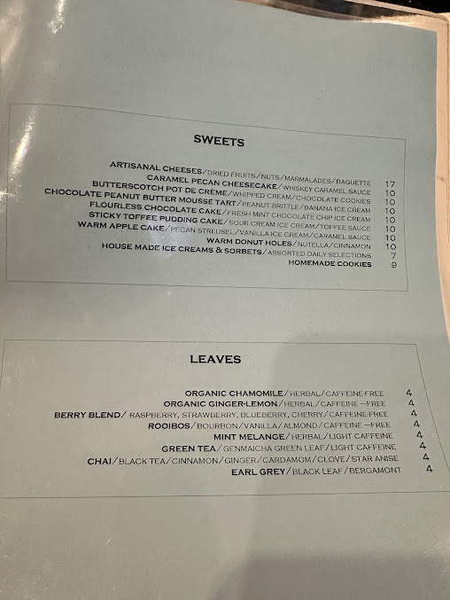 Menu Abigail's American Bistro - 0