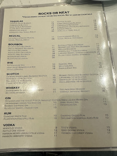 Menu Abigail's American Bistro - 4