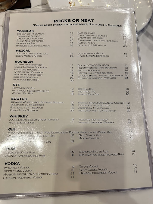 Menu Abigail's American Bistro - 6