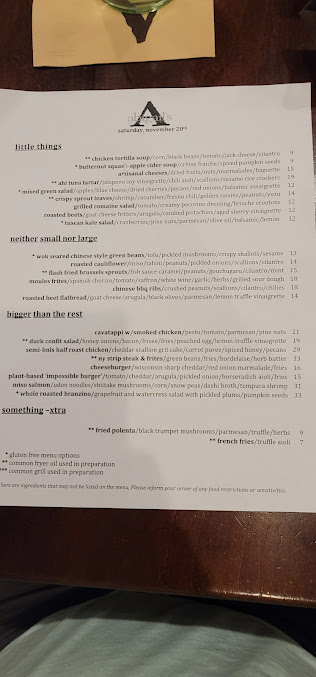 Menu Abigail's American Bistro - 7