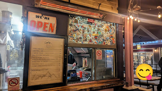 Menu Above The Blue Reddz - 5