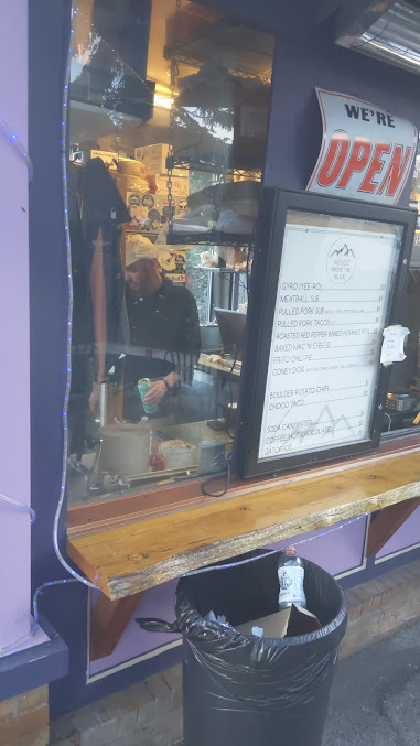 Menu Above The Blue Reddz - 8