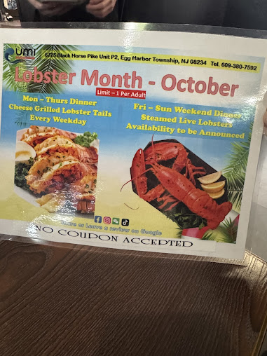 Menu Ac Umi Sushi & Seafood Buffet - 5