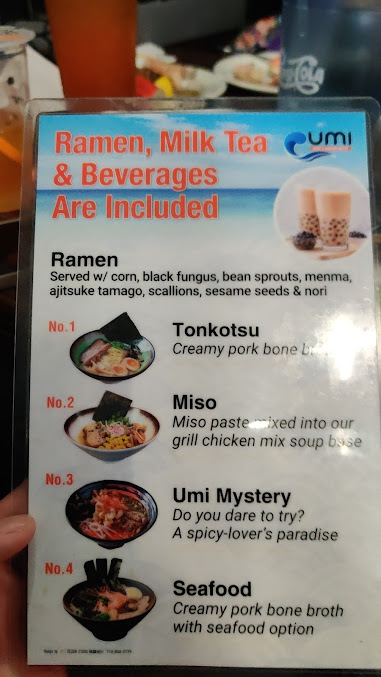 Menu Ac Umi Sushi & Seafood Buffet - 8