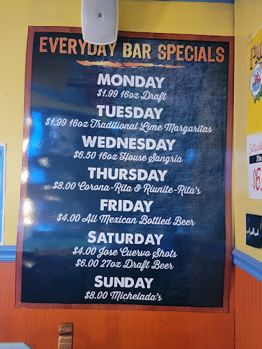 Menu Acapulco Mexican Restaurant - 9