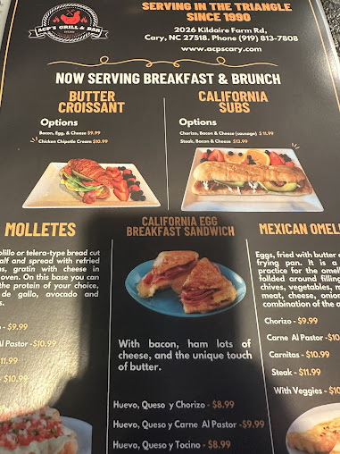Menu Acps Grill Bar - 4