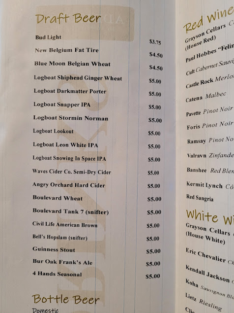 Menu Addisons South - 4