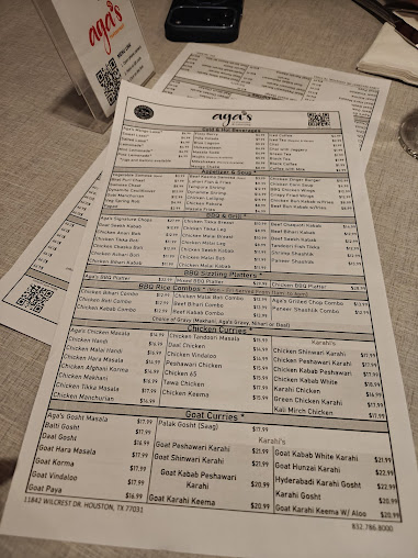 Menu Aga's Restaurant & Catering - 3