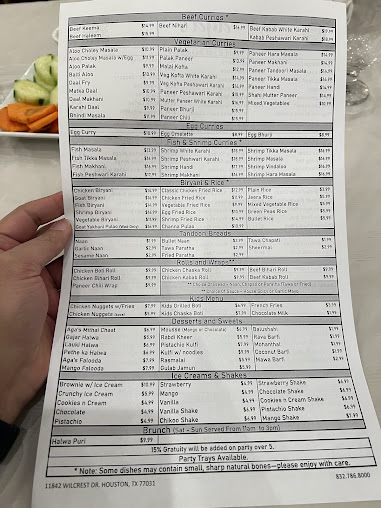 Menu Aga's Restaurant & Catering - 6
