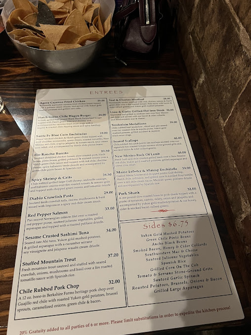 Menu Agave Restaurant - 8