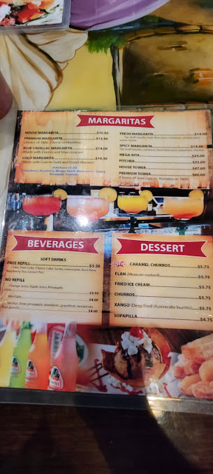 Menu Aguacates Mexican Bar & Grill - 2