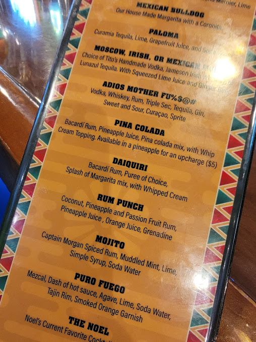 Menu Aguacates Mexican Bar & Grill - 8