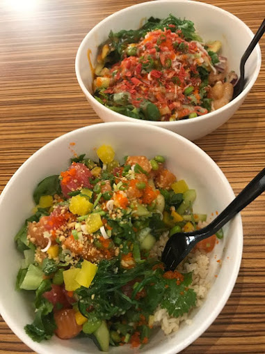 Photo Ahi Poke Hawaiian Bowls Tapioca Tea - 1