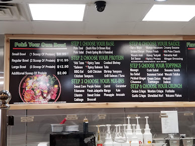 Menu Ahi Poke Hawaiian Bowls Tapioca Tea - 9