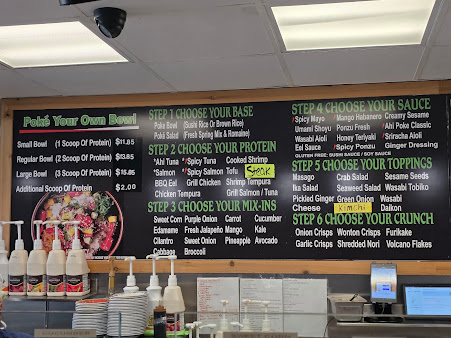 Menu Ahi Poke Hawaiian Bowls Tapioca Tea - 14