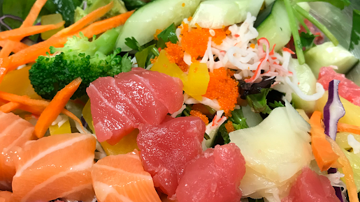 Photo Ahi Poke Hawaiian Bowls Tapioca Tea - 25