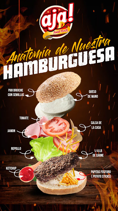Menu Aja Food Truck Kendall - 2